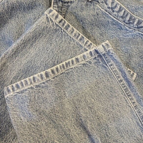 Vintage J.G. Hook Women's Sz 14 High Rise Straight Leg Medium Wash Denim Jeans - Picture 7 of 9